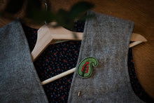 Load image into Gallery viewer, SARV, سرو, Embroidered Brooch