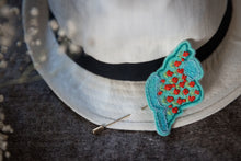 Load image into Gallery viewer, IRAN, ايران Embroidered Brooch