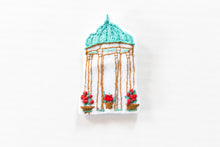 Load image into Gallery viewer, Hafez (حافظ) Embroidered Brooch