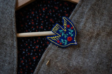 Load image into Gallery viewer, ĀSHTI, آشتی Embroidered Brooch
