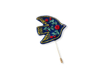 Load image into Gallery viewer, ĀSHTI, آشتی Embroidered Brooch
