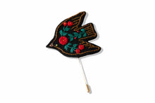 Load image into Gallery viewer, ĀSHTI, آشتی Embroidered Brooch
