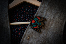 Load image into Gallery viewer, ĀSHTI, آشتی Embroidered Brooch
