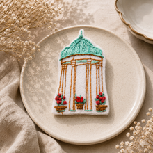 Load image into Gallery viewer, Hafez (حافظ) Embroidered Brooch
