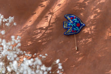 Load image into Gallery viewer, ĀSHTI, آشتی Embroidered Brooch
