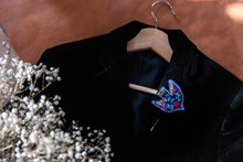 Load image into Gallery viewer, ĀSHTI, آشتی Embroidered Brooch

