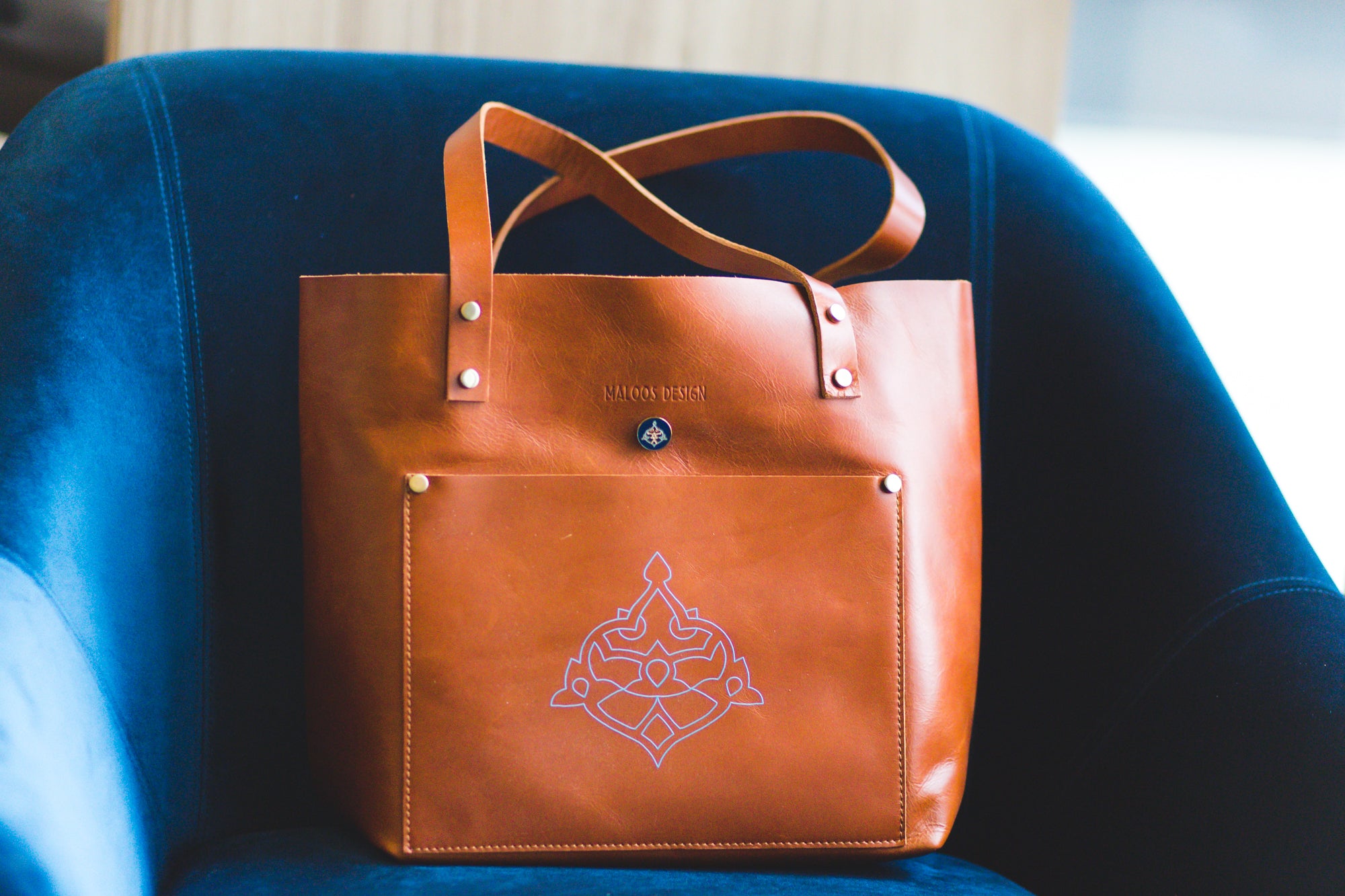 RAHEA, Tote Bags+ a FREE silk matched scarf – Maloos Design